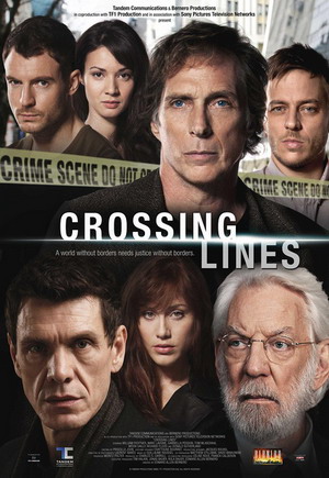 Crossing Lines Season 1 dvd poster